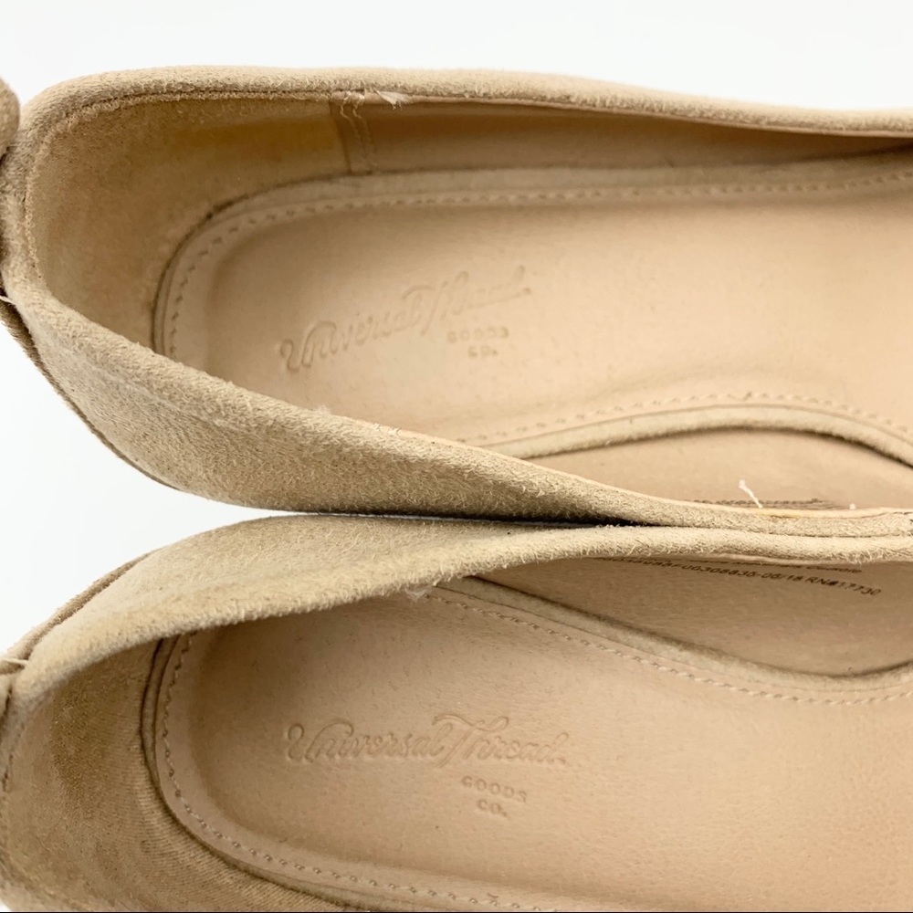 Universal Thread Tan Microsuede Lenora Block Heel - image 7